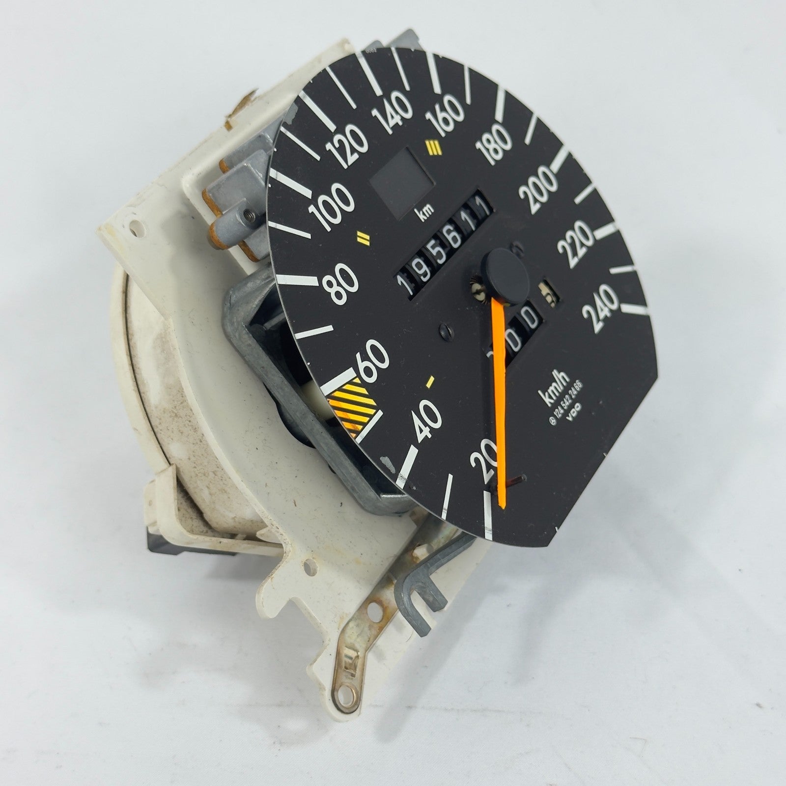 Mercedes W124 Tacho Tachometer 260E 280E 300TE 300E ASD 4 Gang 240kmh 12454224663