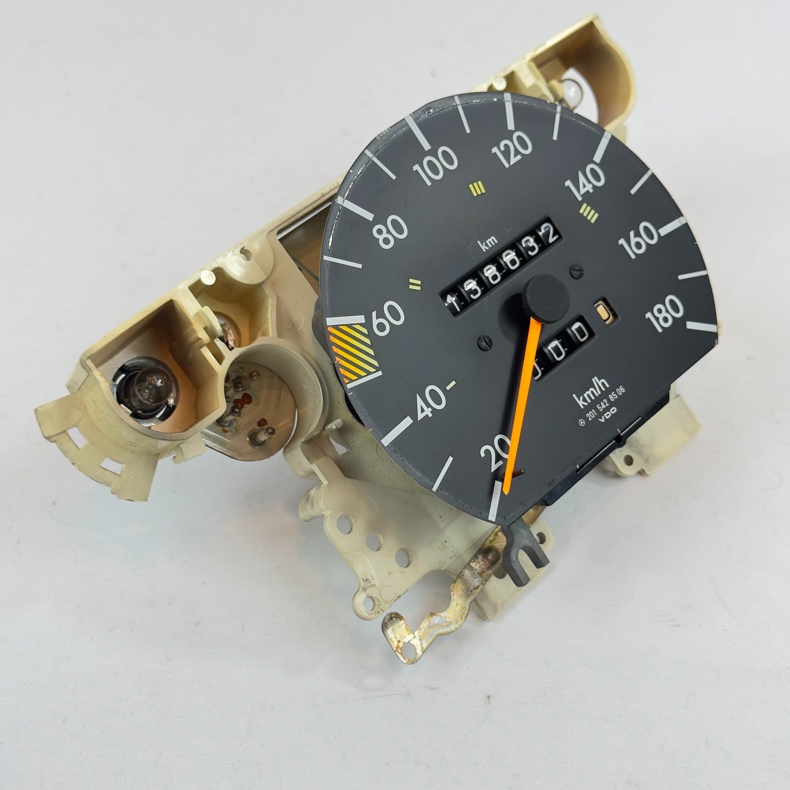 Mercedes W201 Tacho Tachometer 190 2.0D Diesel 5 Gang 180kmh 20154285062