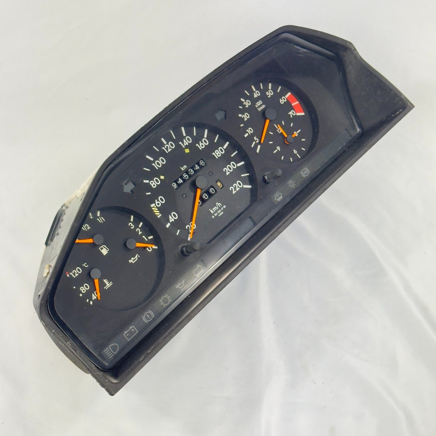 Mercedes W124 Tacho Kombiinstrument 200 200E 230TE 4 Zylinder ABS A12454247683