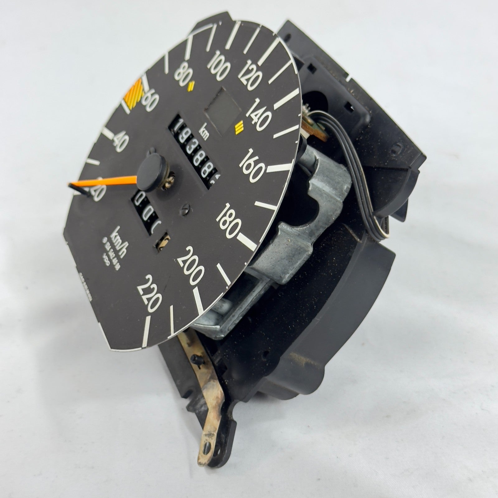 Mercedes W124 Tacho Tachometer ASD 200 200E 230TE VDO 4 Gang 220km/h 1245424868 – Bild 2