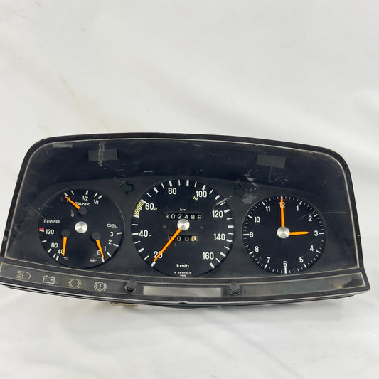 Mercedes W123 S123 T123 Tacho Kombiinstrument Uhr 160kmh 12354254010