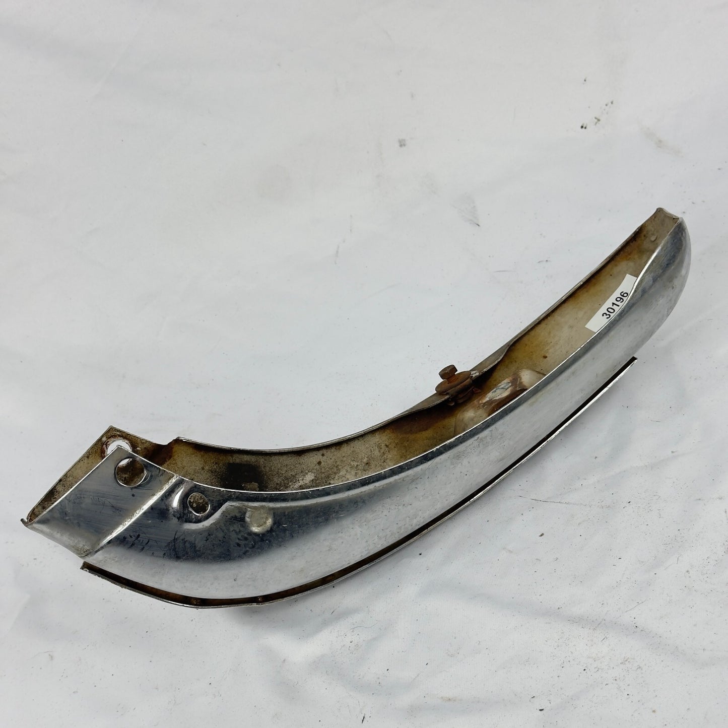 Stossfaenger Stossstange Rechts Vorne Chrom A1168800670 MercedesBenz W116 – Bild 3