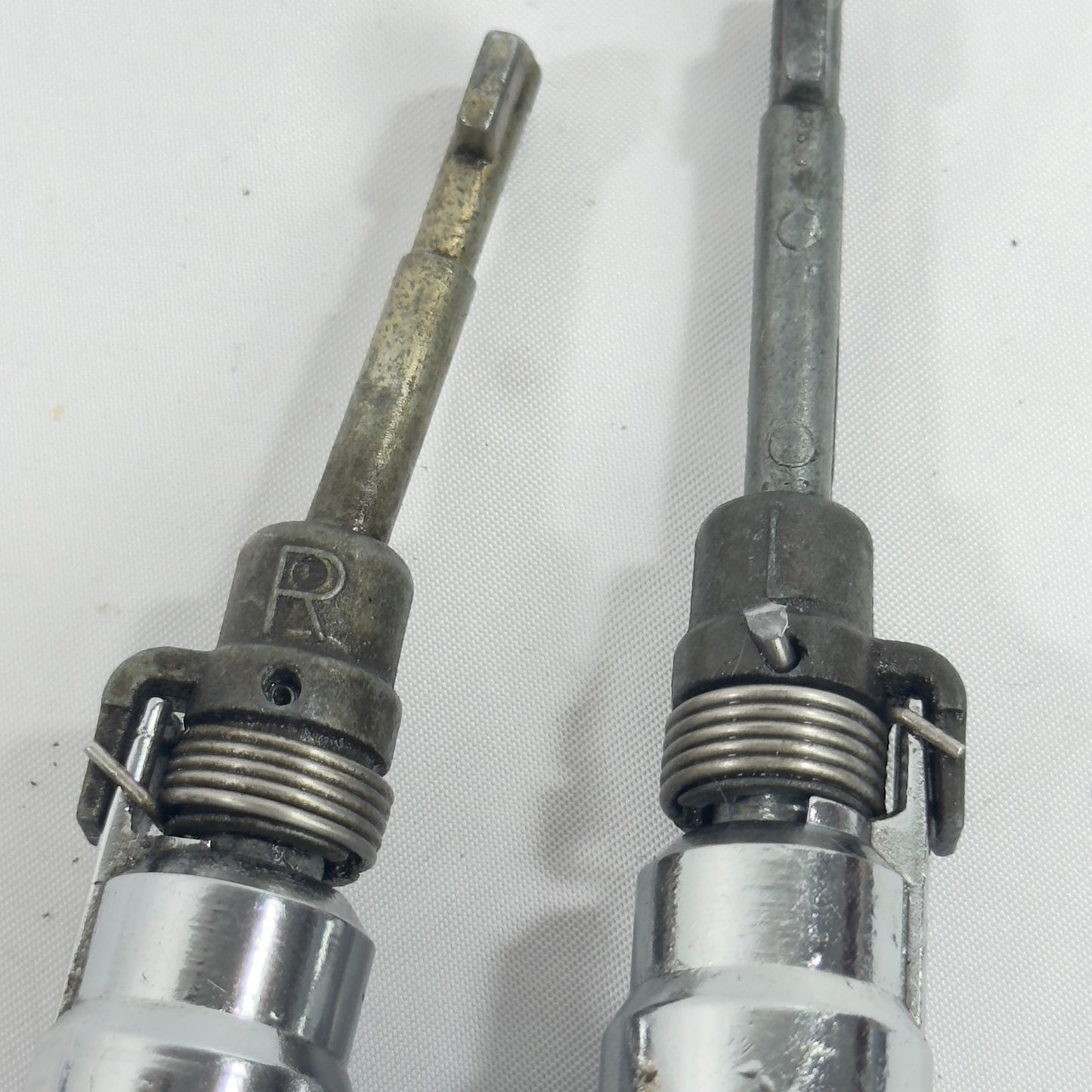 Mercedes W124 Türschloss Satz Schlüssel Schließzylinder orig. Chrom E-Klasse2