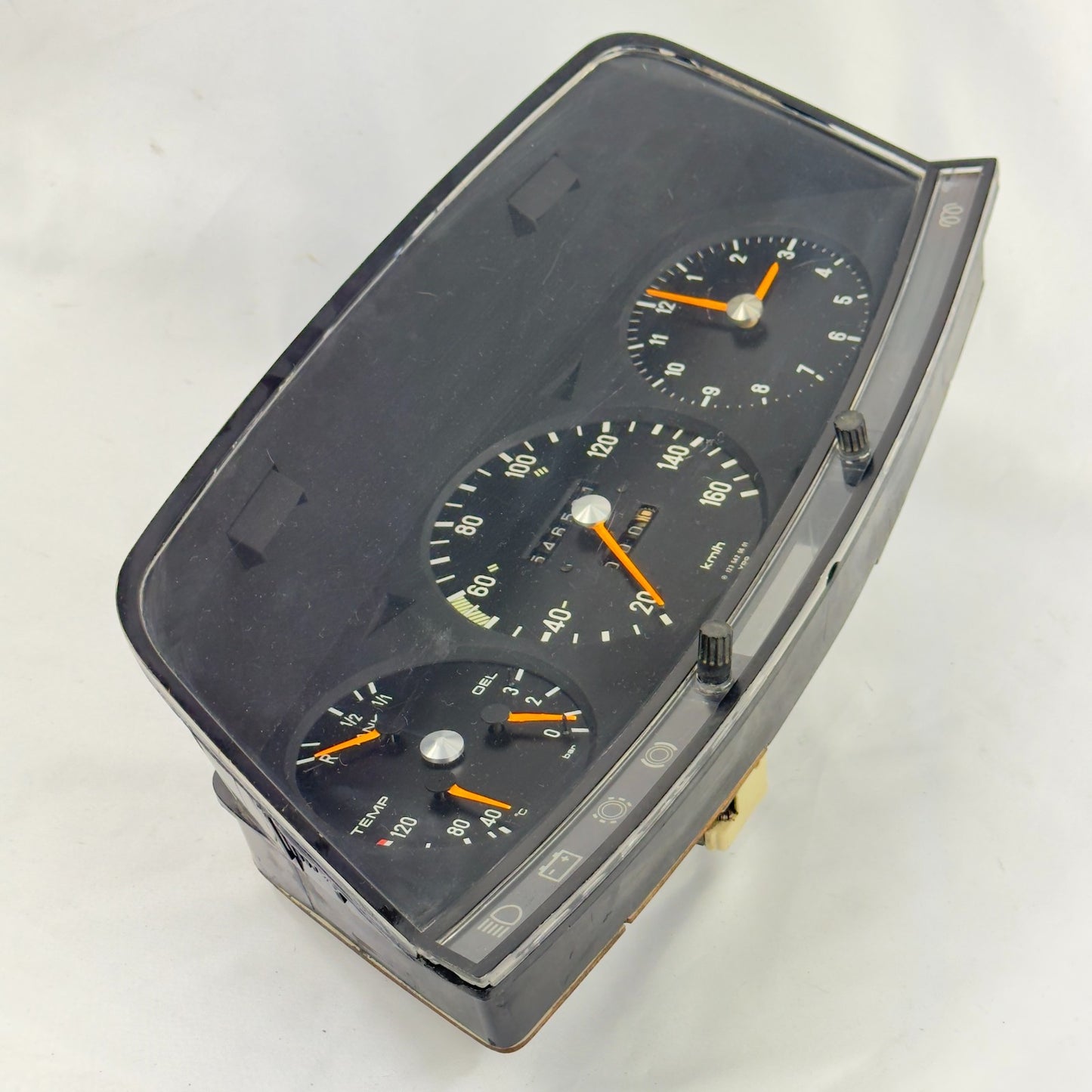 Mercedes W123 S123 T123 Tacho Kombiinstrument Uhr 160kmh VDO A12354256013
