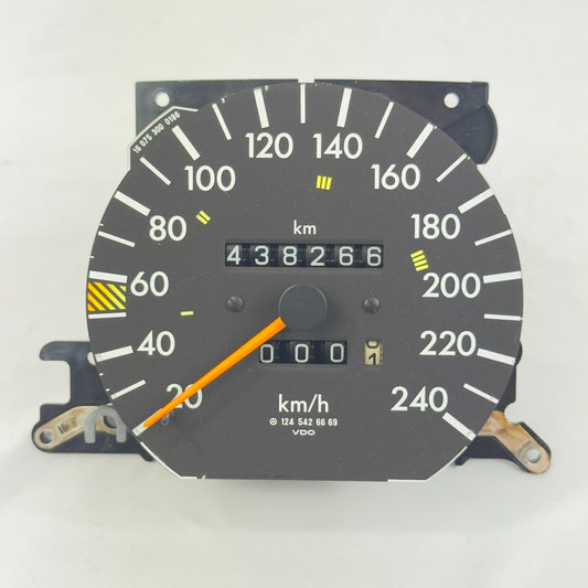Mercedes W124 Tacho Tachometer 200TE 220TE 240kmh Benzin A12454266690