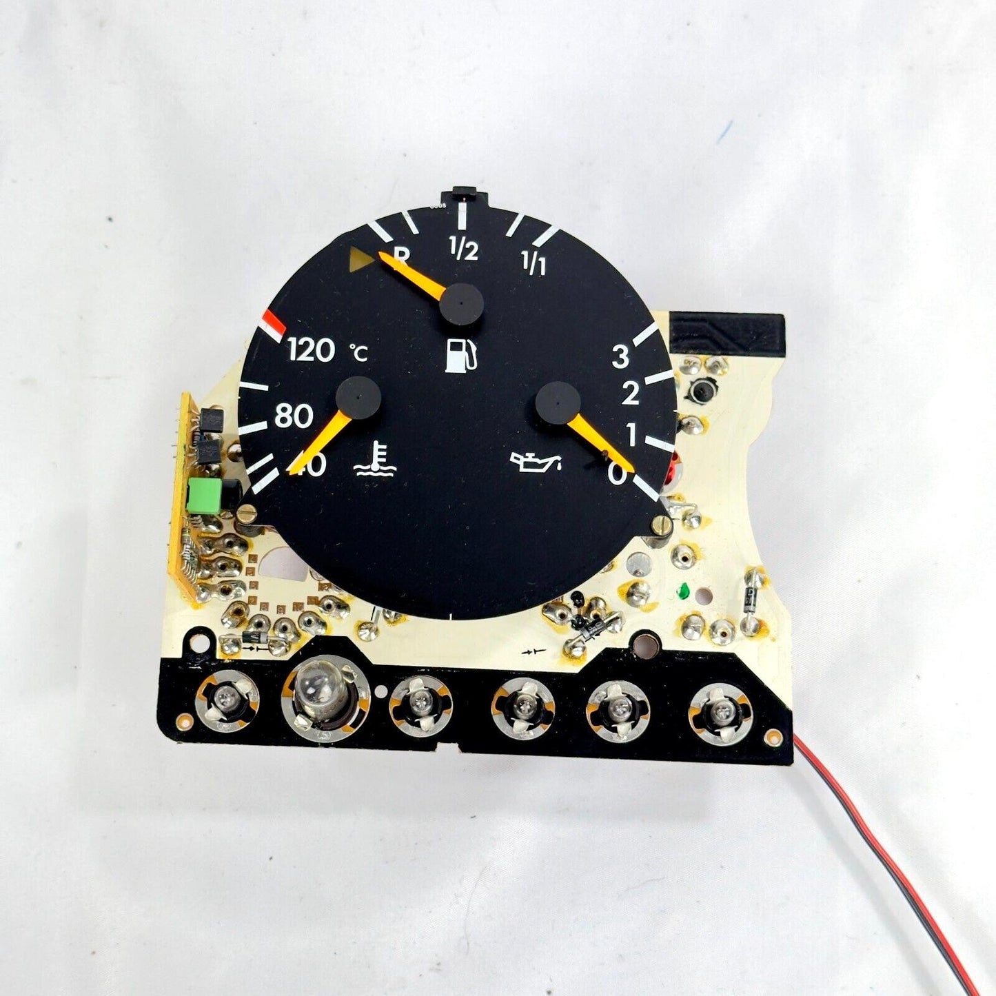 Mercedes W124 Öldruckanzeige Tankanzeige Temperatur Tacho VDO A2015424101 – Bild 1