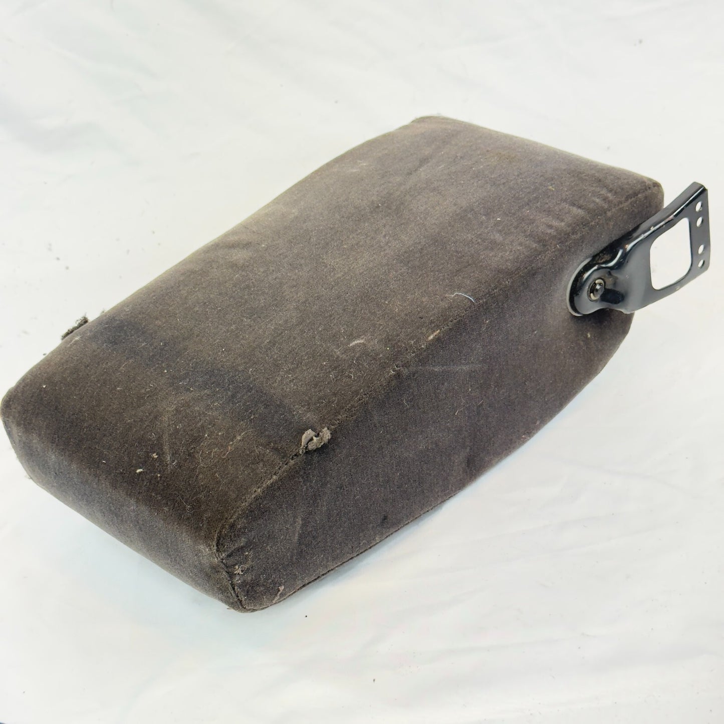 Mercedes Mittelarmlehne Armlehne Rücksitzbank W116 Stoff Braun Schwarz – Bild 1