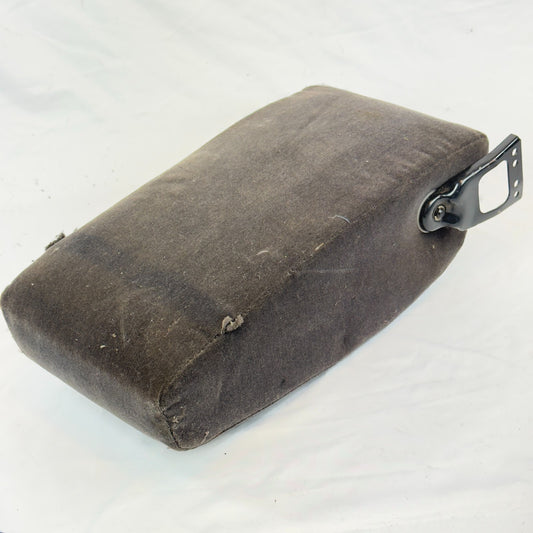 Mercedes Mittelarmlehne Armlehne Rücksitzbank W116 Stoff Braun Schwarz – Bild 1