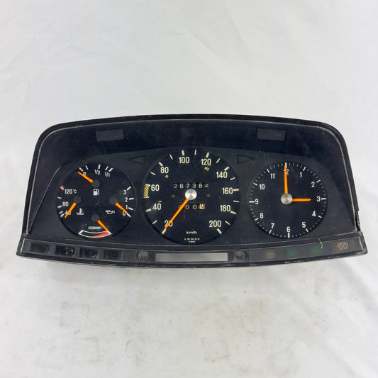 Mercedes W123 Tacho Kombiinstrument Uhr 200kmh VDO 1235425001 S123 T1230