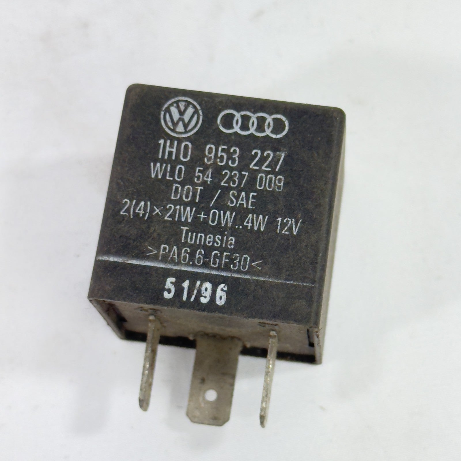 VW Relais 191 Blinkrelais Warnblinker 1H0953227 Golf 3 – Bild 4