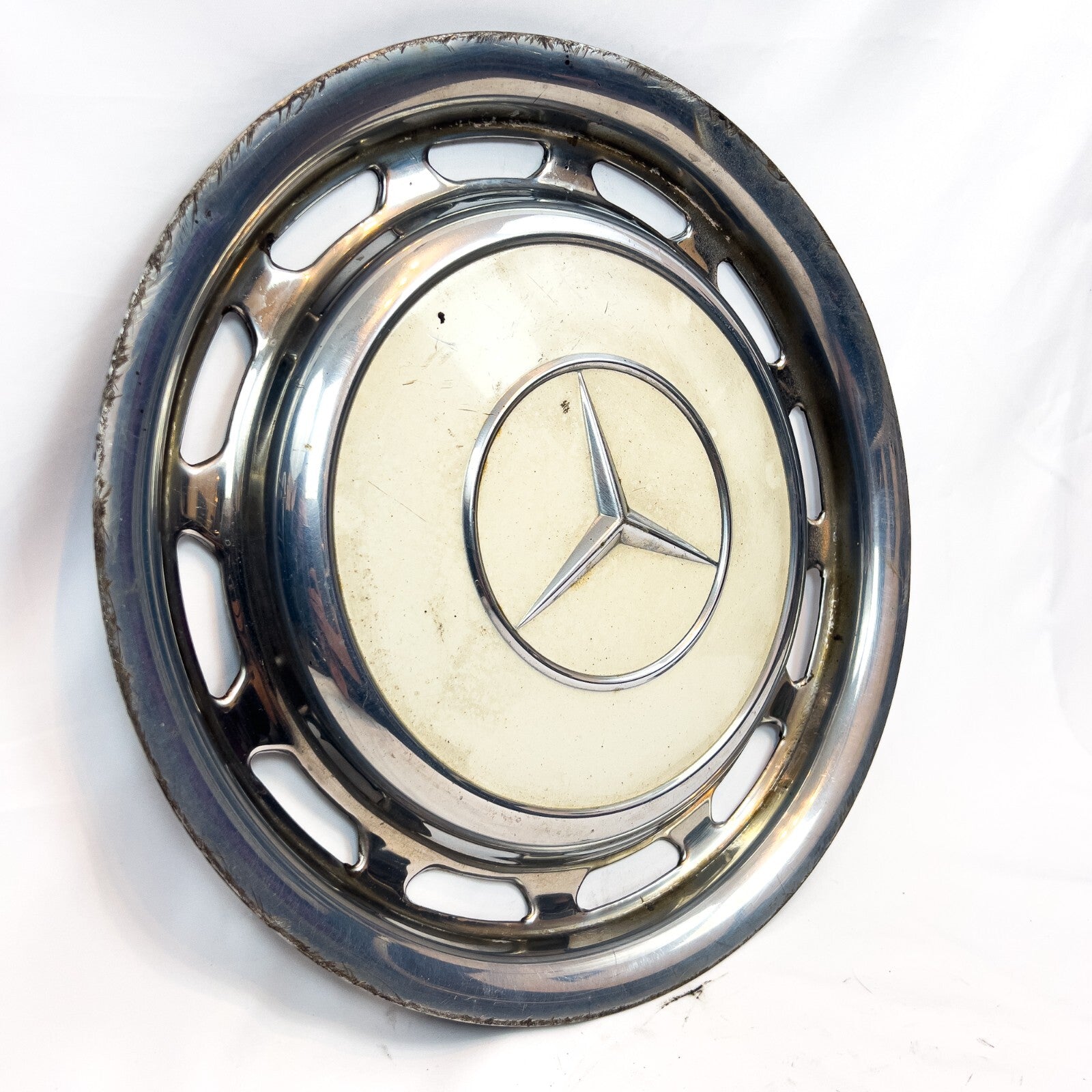 Mercedes Benz 14 Zoll Raddeckel Radkappe Zierblende Chrom Classic A1154010324 – Bild 1