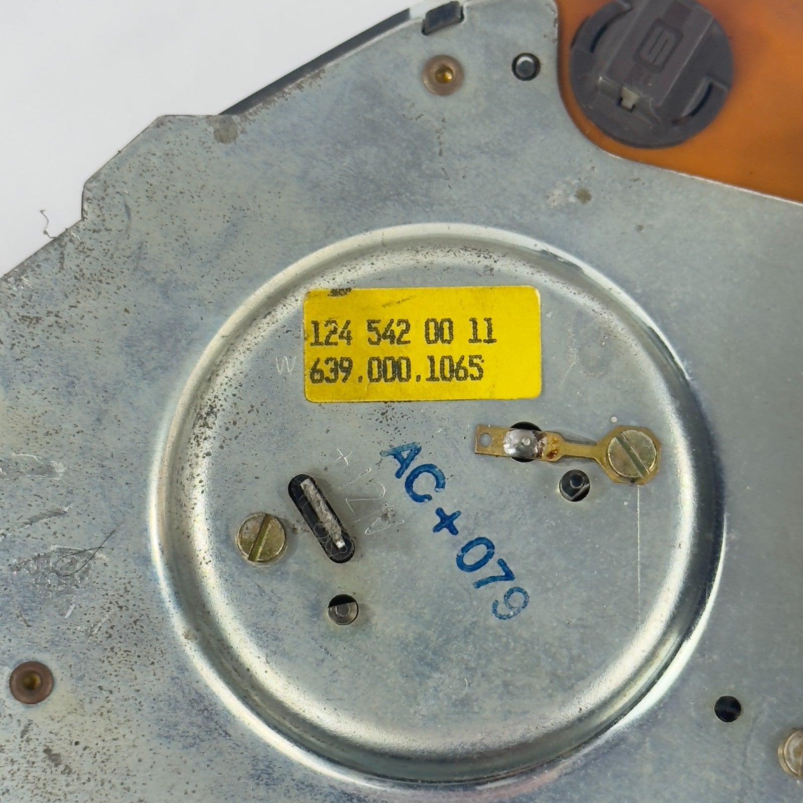 Mercedes W124 Tacho Kombiinstrument E200D 4 Gang 180kmh Diesel A12454260065