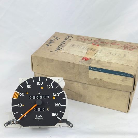 Mercedes W124 Tacho Tachometer 180kmh 200D 200TD Diesel A1245420766 NOS0