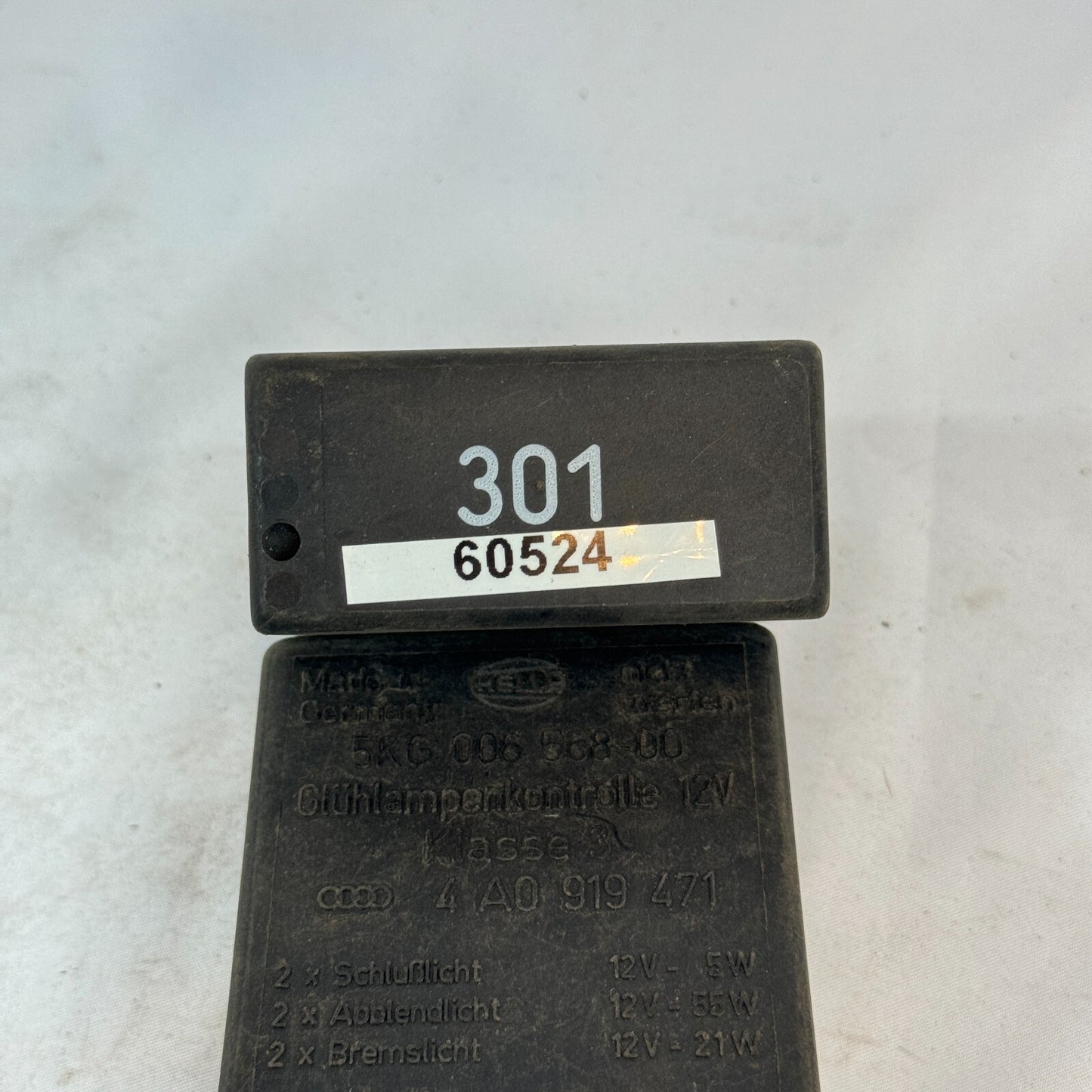 VW Relais 301 Arbeitsrelais 4A0919471 Glühlampen Vorglüh Seat Audi Volkswagen – Bild 7