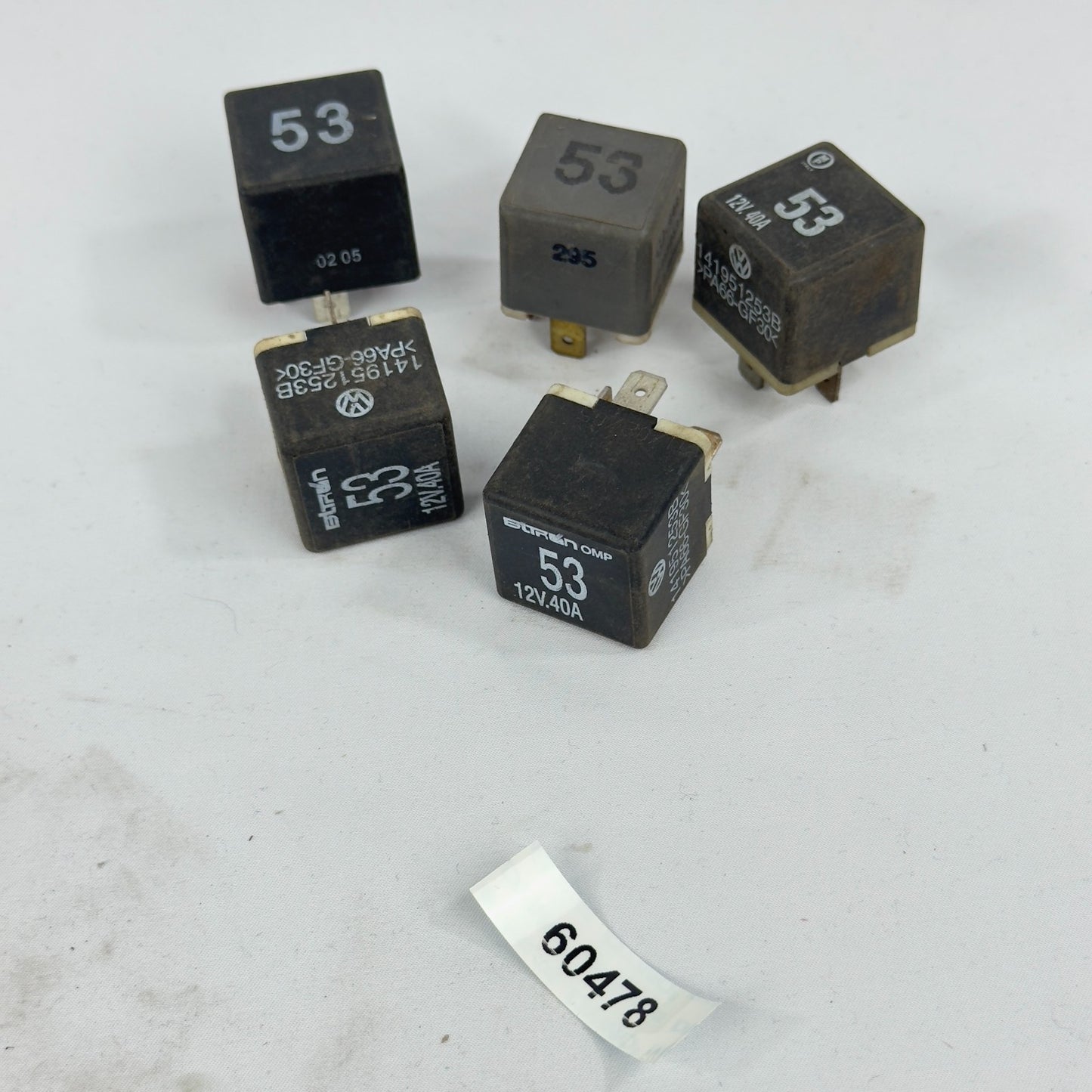 VW Relais 53 Arbeitsrelais Mehrzweckrelais 141951253 Audi Seat Volkswagen Skoda5