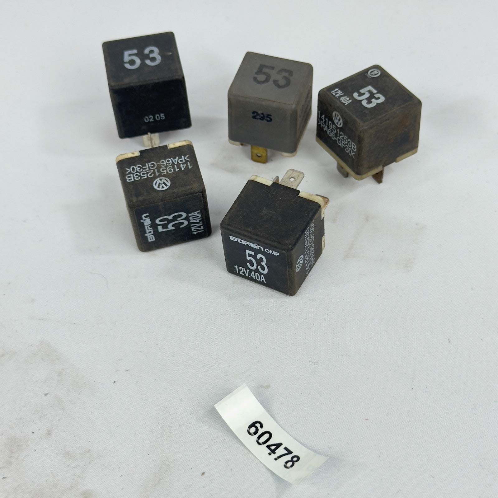 VW Relais 53 Arbeitsrelais Mehrzweckrelais 141951253 Audi Seat Volkswagen Skoda5