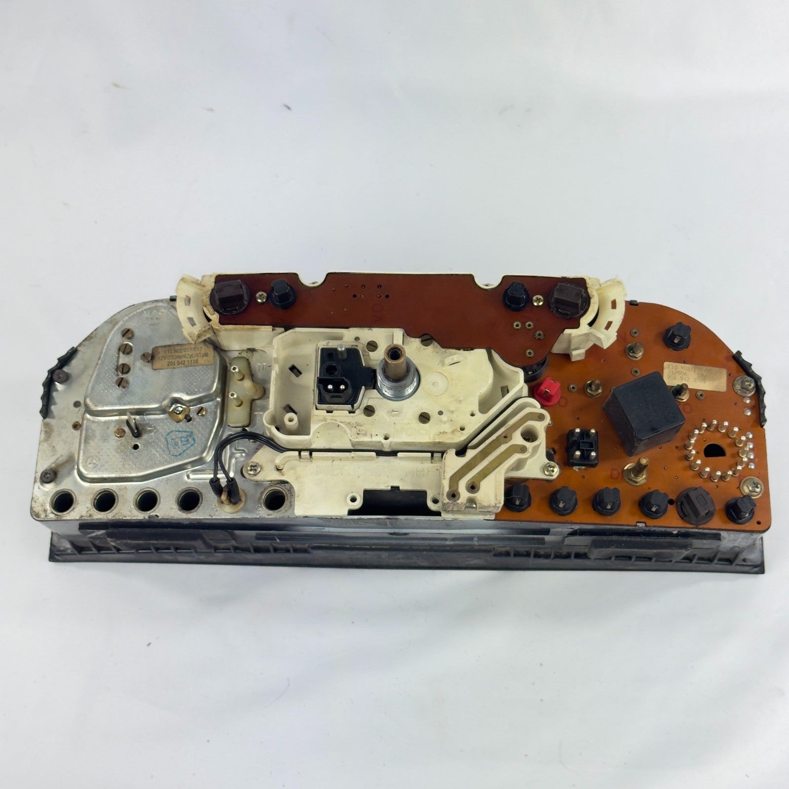 Mercedes W201 2.0E 2.3E 2.6E Tacho Kombiinstrument 220km/h ECO Uhr A20154216064