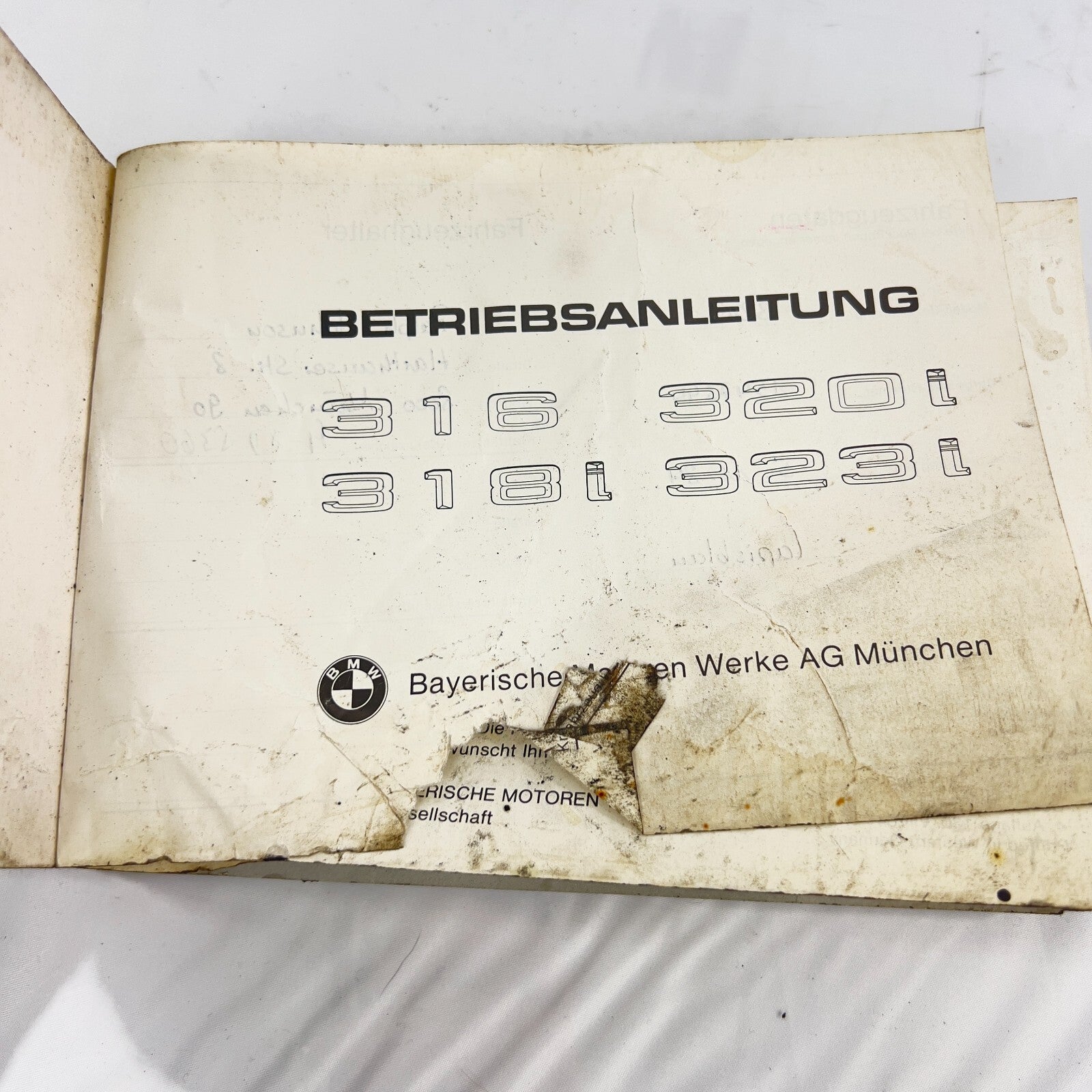 BMW 3er e21 Betriebsanleitung Serviceheft Deutsch für 316 320 318i 323i – Bild 3