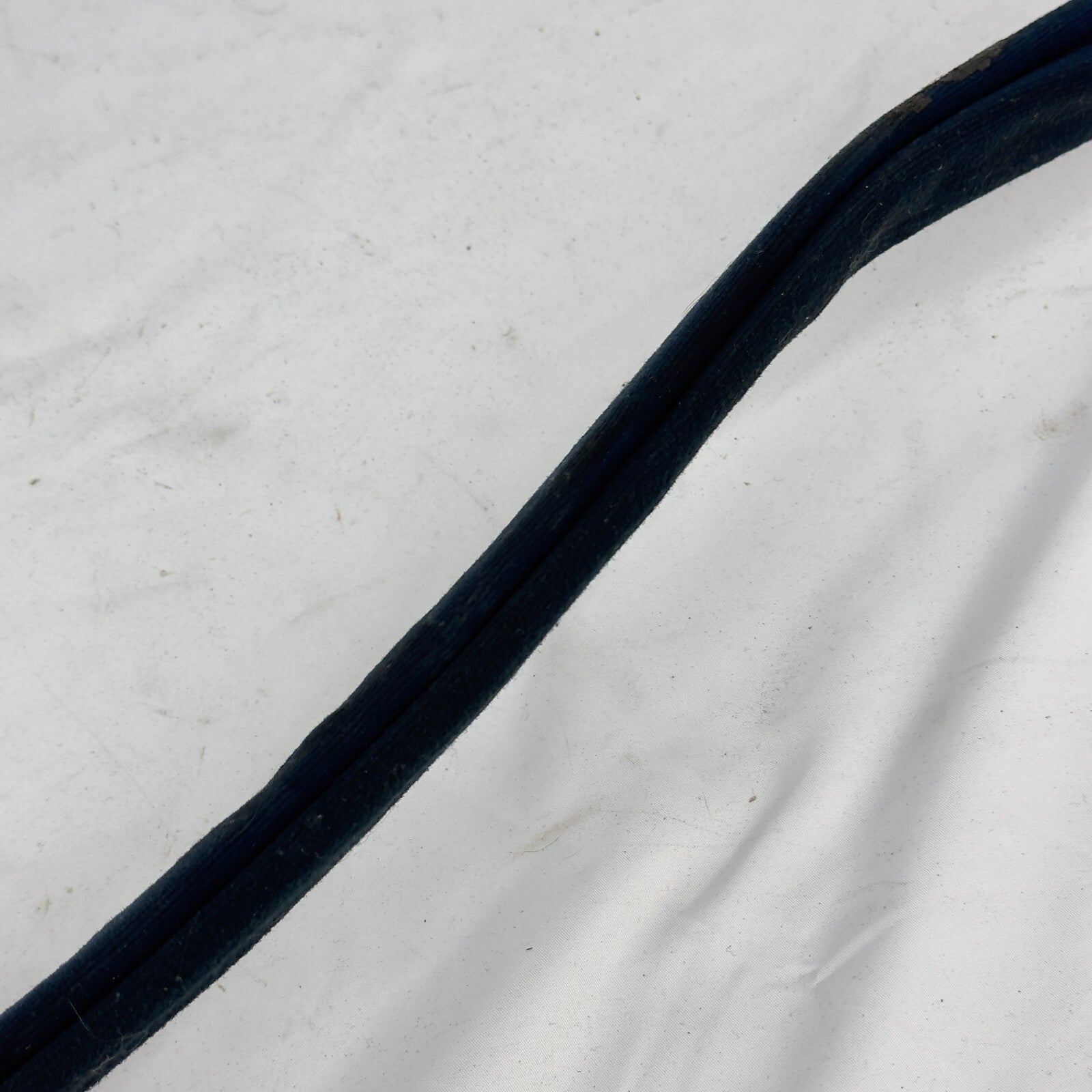 Mercedes Benz W116 Innen Verkleidung Einstieg Gummi Blau ca 65cm Rechts – Bild 3