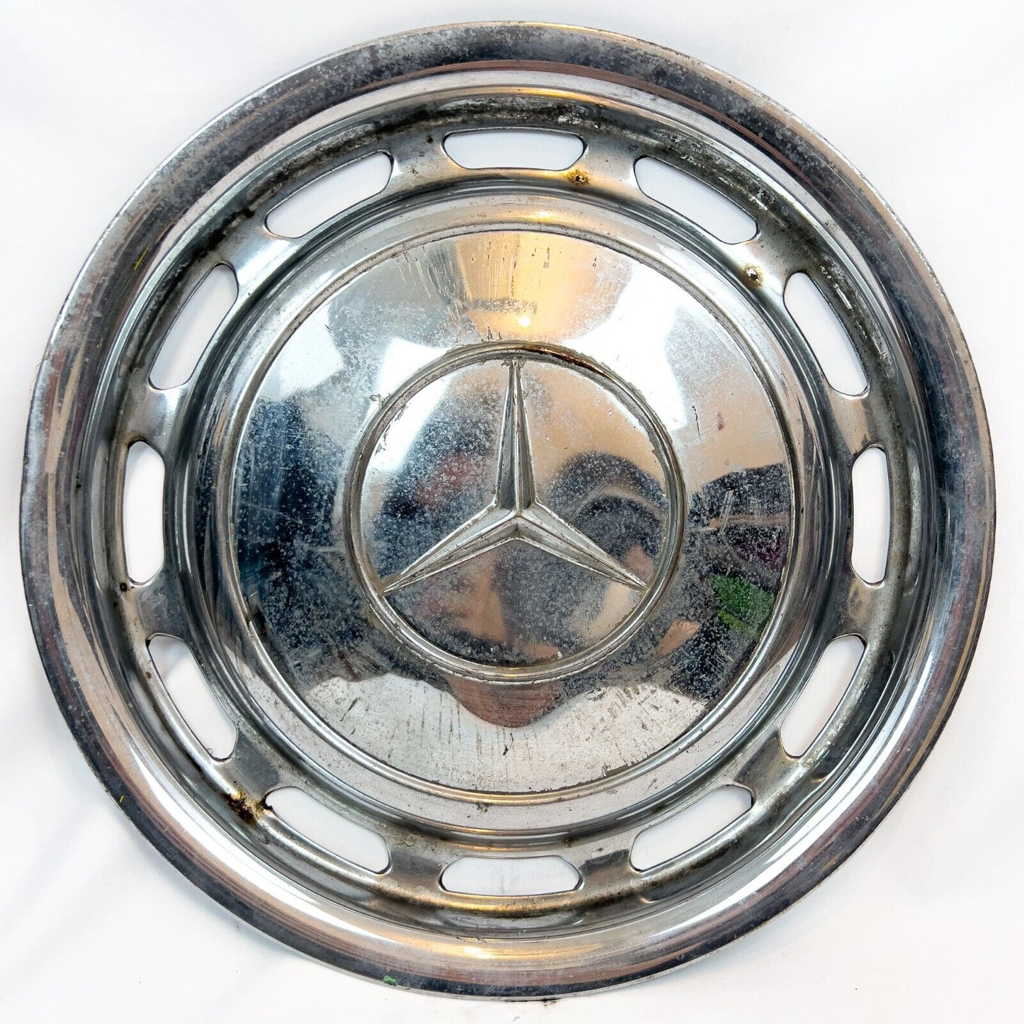 Mercedes Benz 14 Zoll Raddeckel Radkappe Zierblende Chrom Classic A1154010324