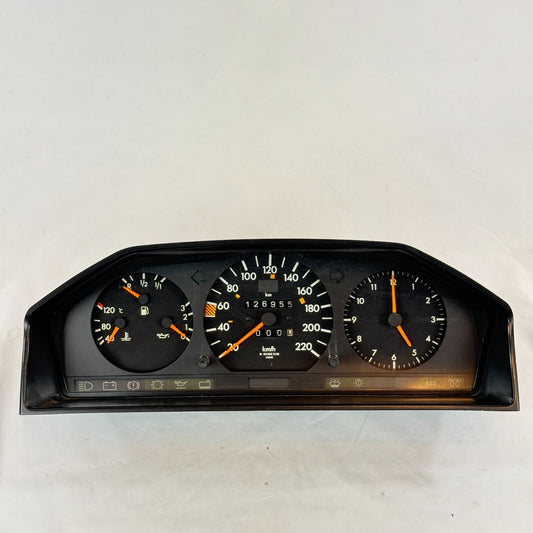 Mercedes Tacho W124 300D 250DT 220kmh ABS ASD Diesel Kombiinstrument A1245427466 – Bild 1