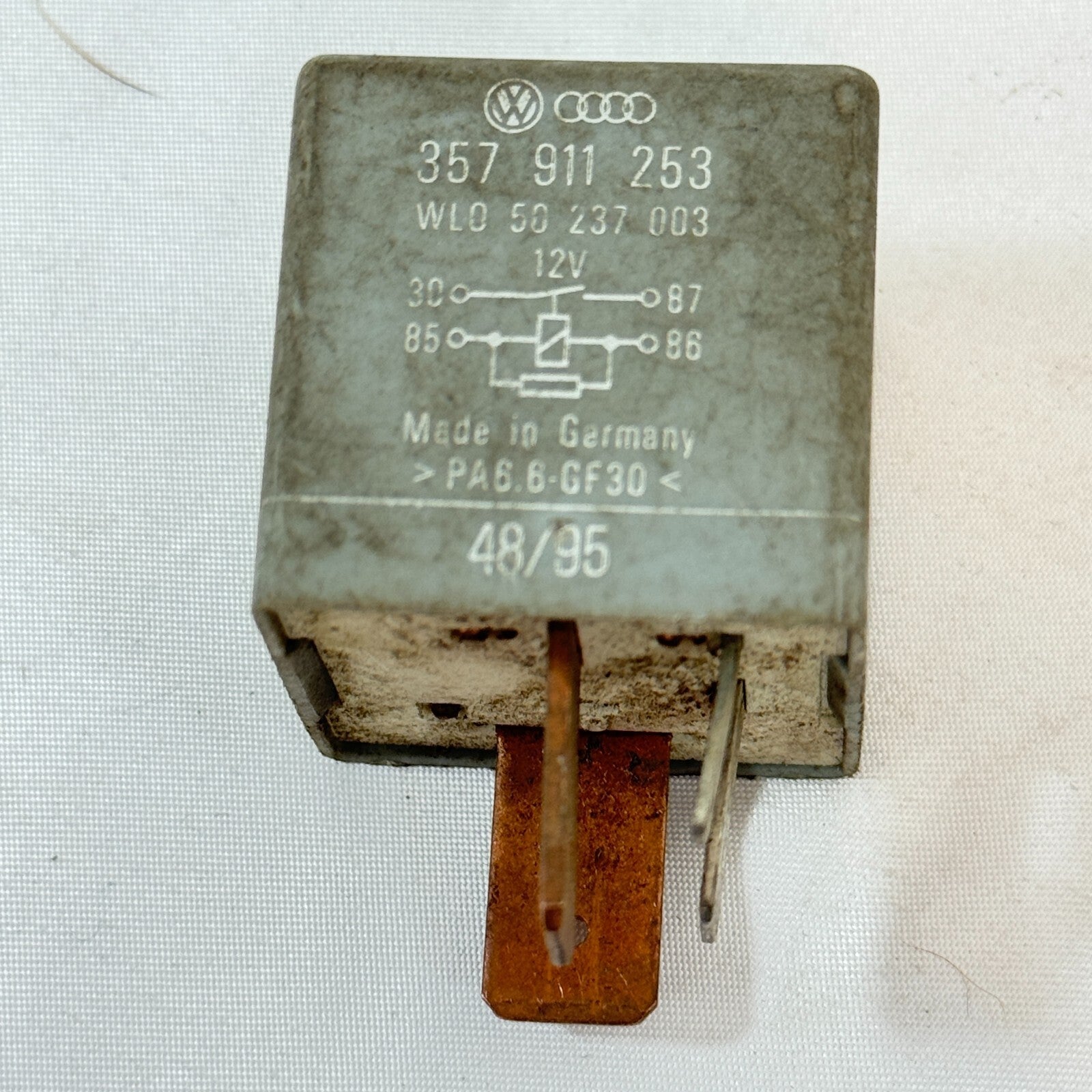 VW Relais 103 Vorglührelais Glühkerzen 357911253 Audi Seat Volkswagen – Bild 5