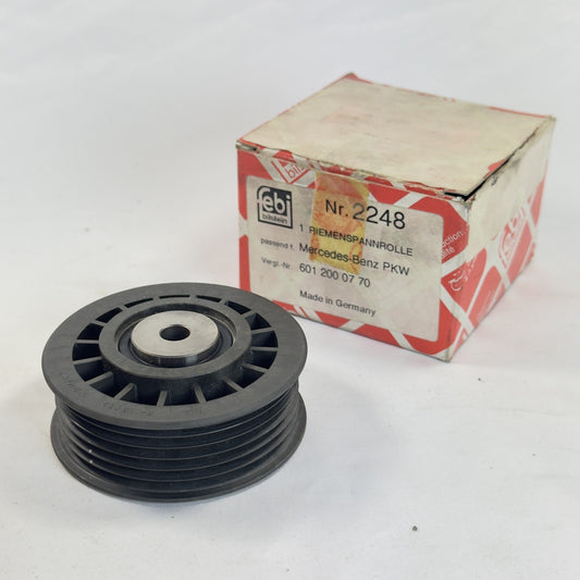 Mercedes Spannrolle Umlenkrolle febi 02248 A6012000770 – Bild 1
