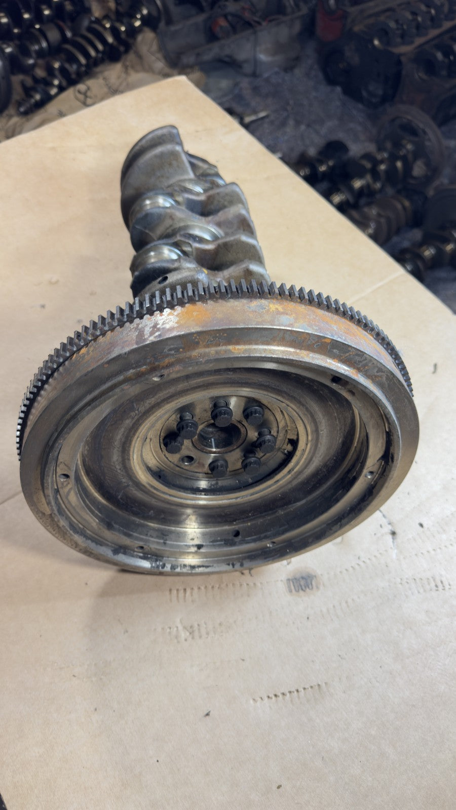 Mercedes-Benz M102 Kurbelwelle Schwungrad 190E 2.0 2.3 – Bild 6