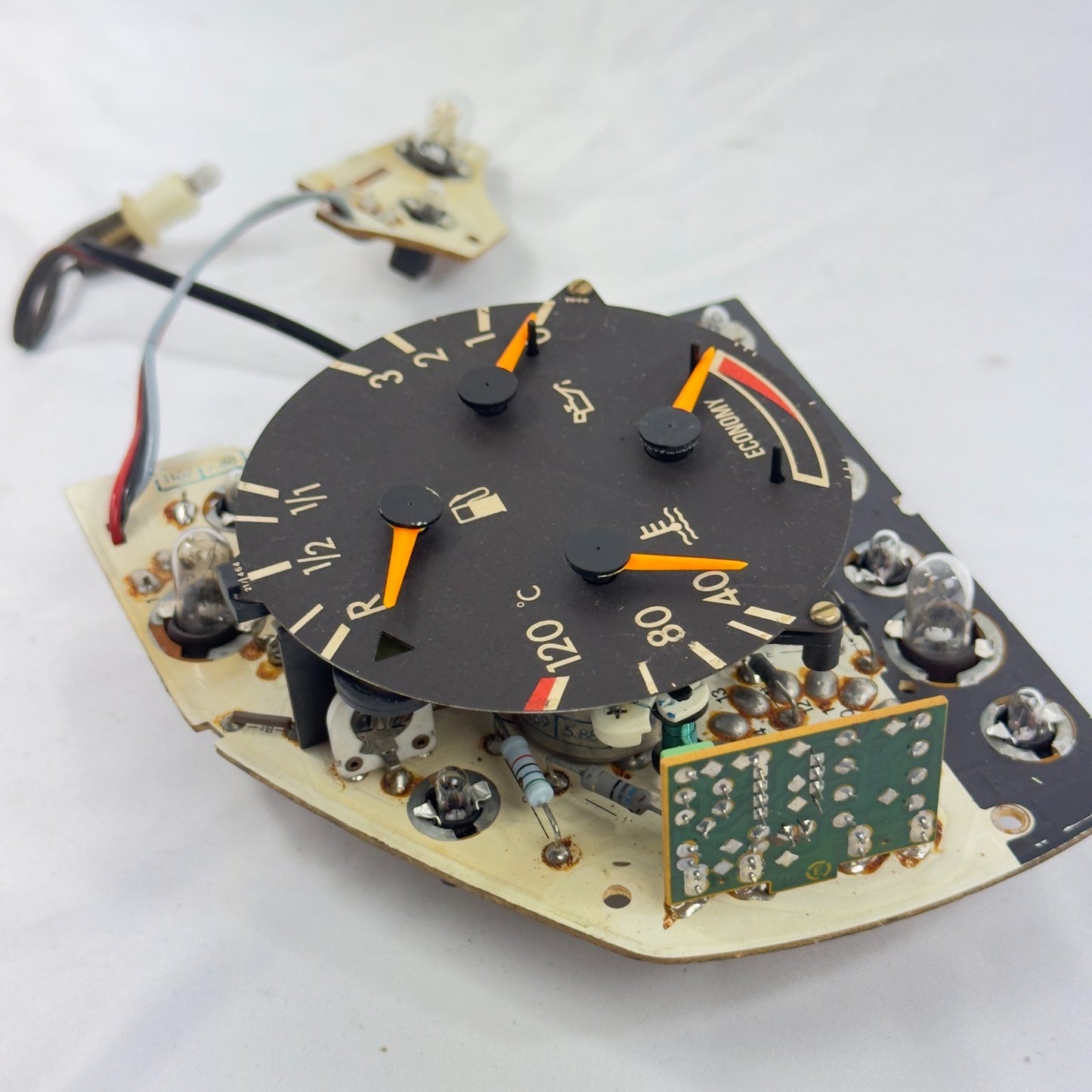 Mercedes W124 Tankanzeige Öldruck Tacho 260E 280E 200TE 230TE 300TE A12454220014