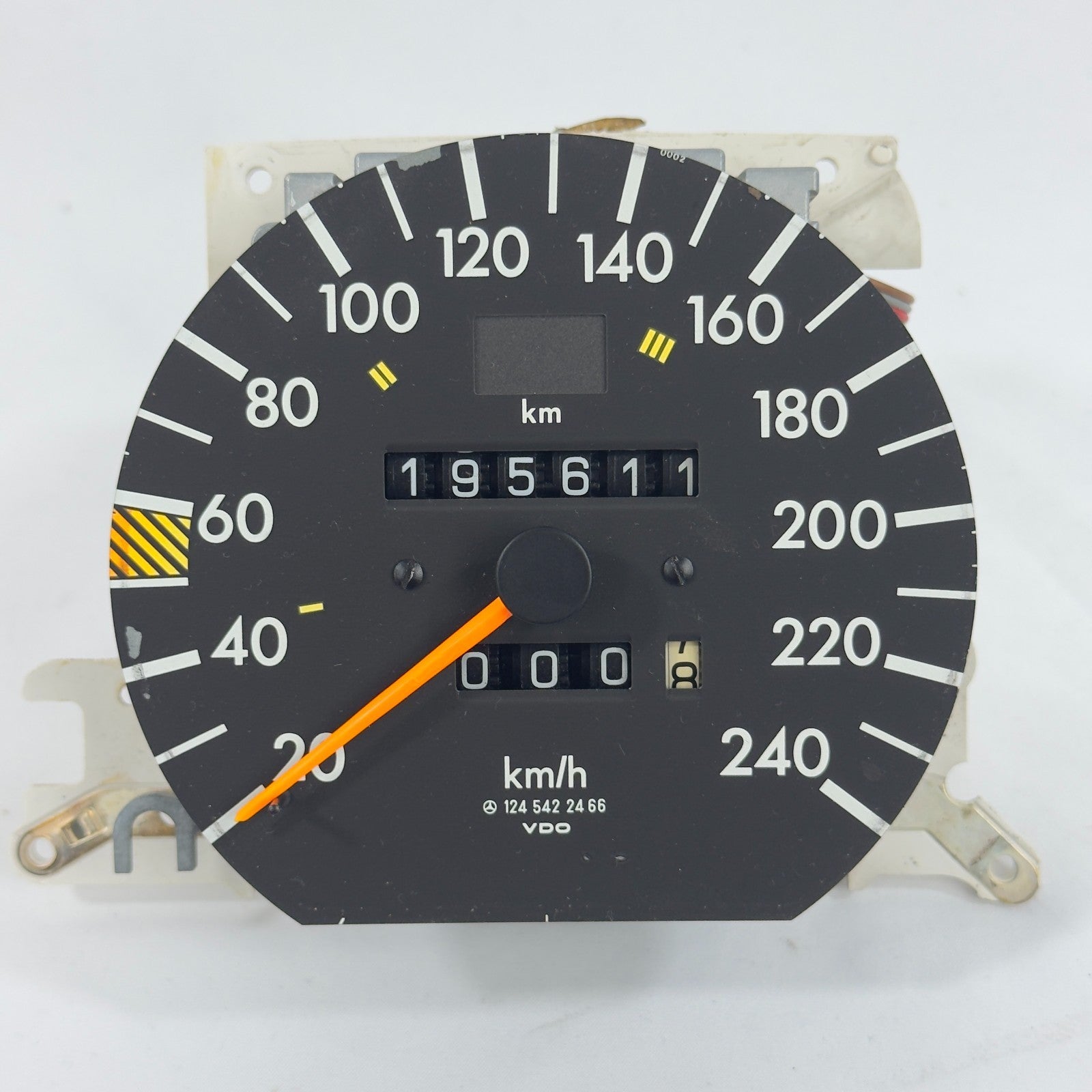 Mercedes W124 Tacho Tachometer 260E 280E 300TE 300E ASD 4 Gang 240kmh 12454224660
